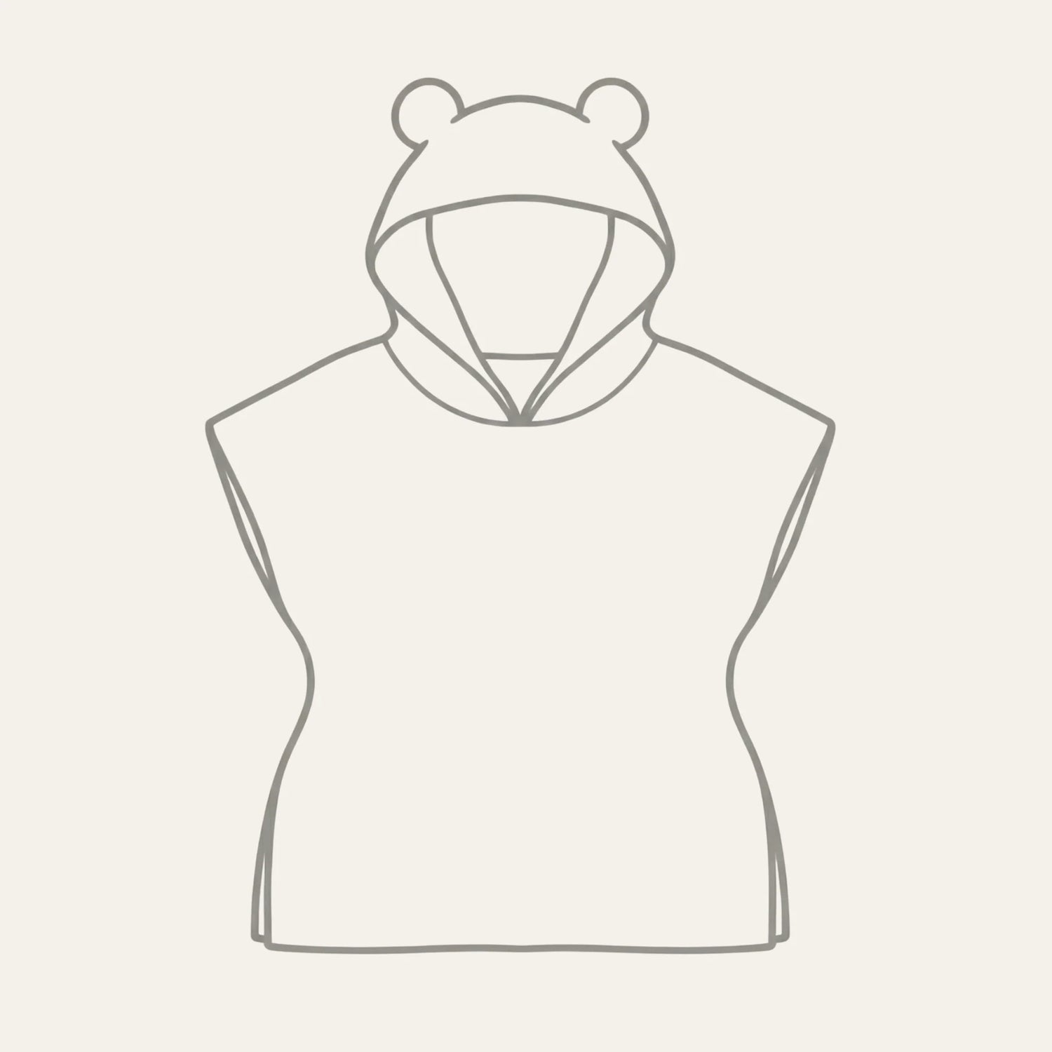 ベビーバスローブ