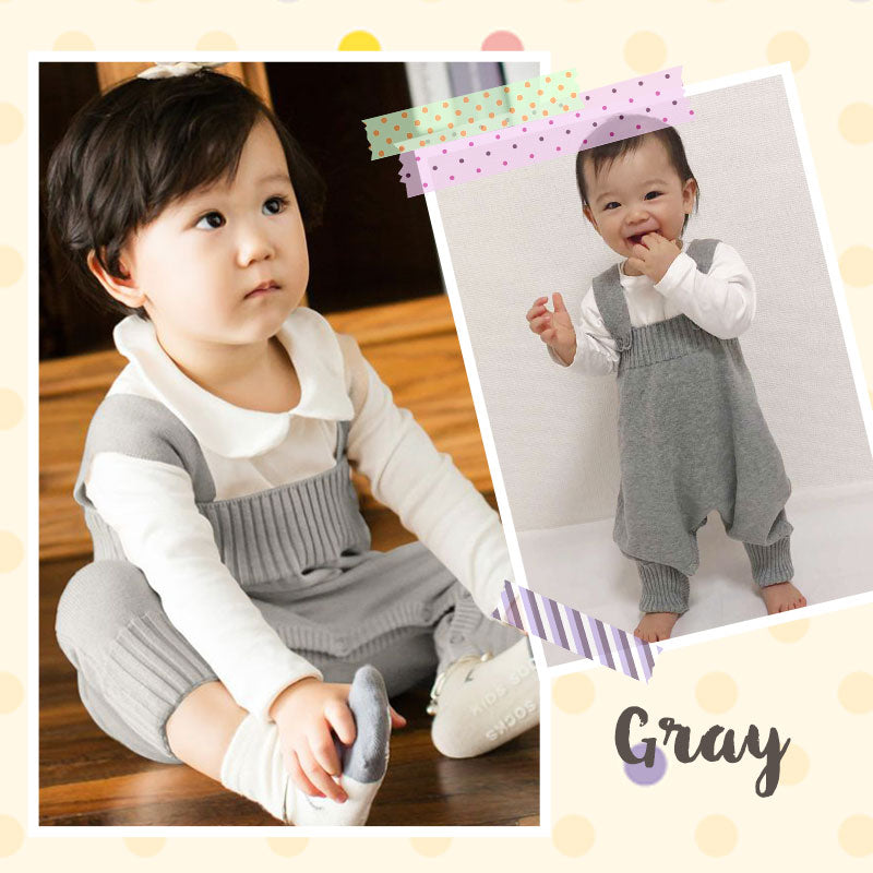 ニットオーバーオール