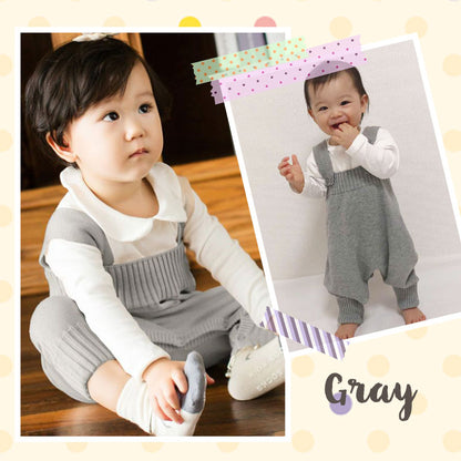 ニットオーバーオール