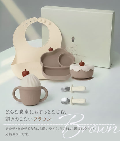 ケーキ型食器セット