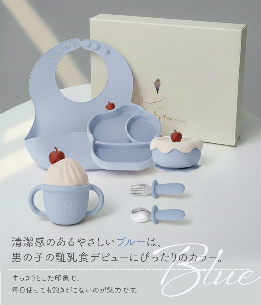 ケーキ型食器セット