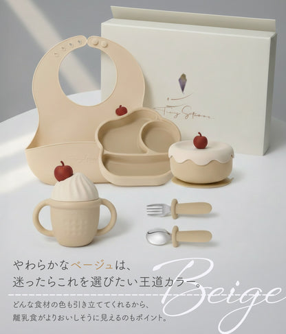 ケーキ型食器セット