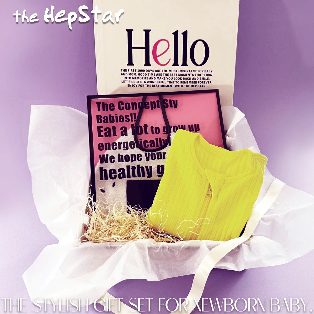 theHepStarスタイ＆スワドルギフトセット