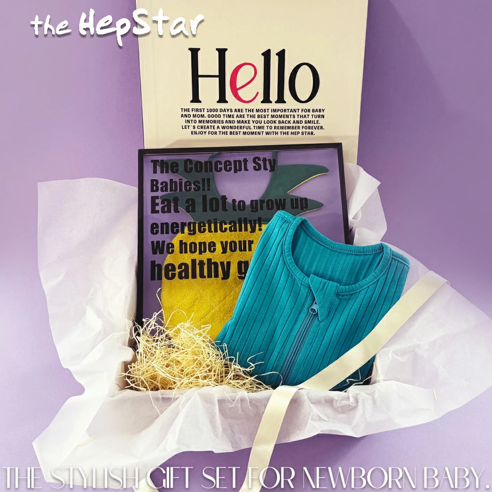 theHepStarスタイ＆スワドルギフトセット