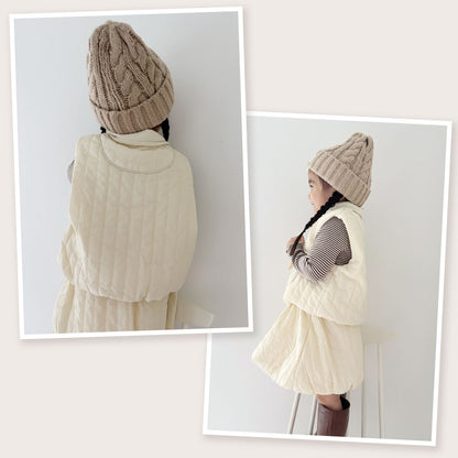 ガールキルティングセットアップ