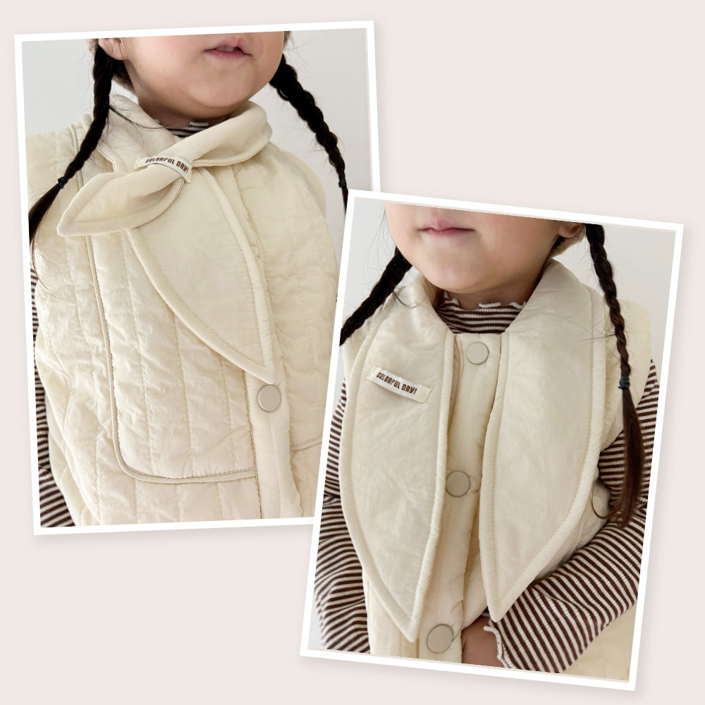 ガールキルティングセットアップ