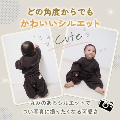 キッズスウェットセットアップ