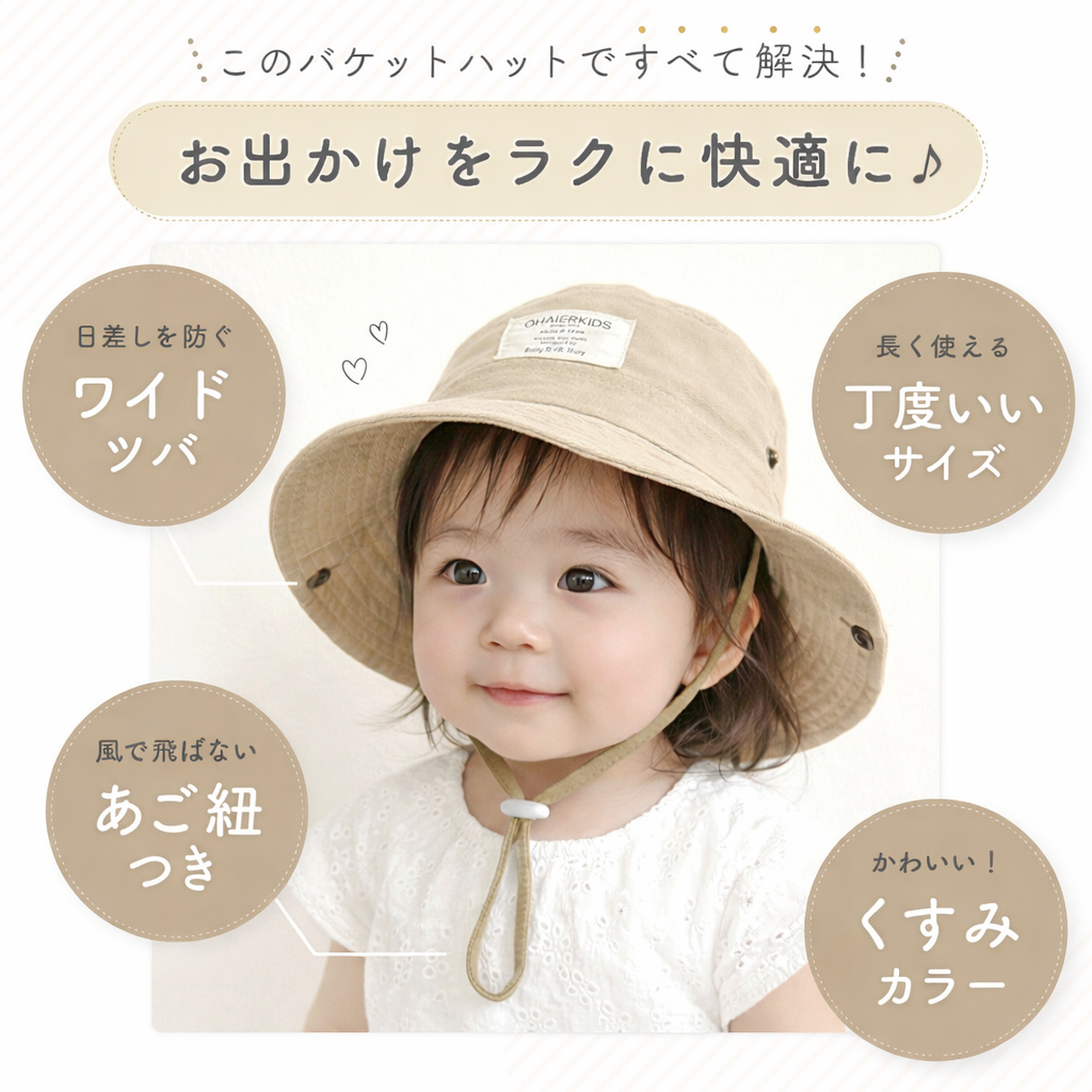 バケットハット