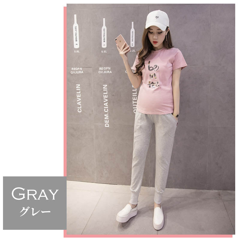 マタニティスウェットパンツ