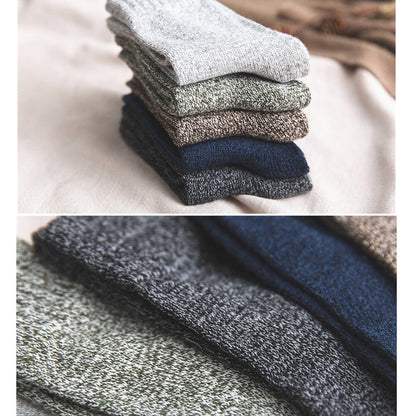 メンズシンプルソックス5足